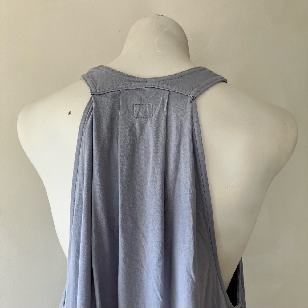 Free People | Free-est Erin Midi Dress Sleeveless Asymmetrical Baggy Dress - Picture 6 of 11
